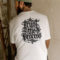 Trust the Process Champions 2026 Graphic T-Shirt – Gothic football fan Tee - logo on back