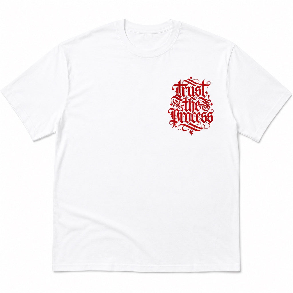 Trust the process - Left chest logo