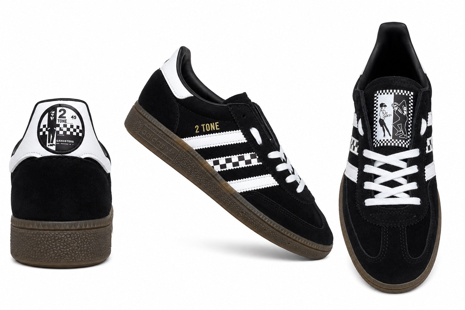 2 tone inspired custom trainers